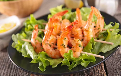 Nutritional and health benefits of shrimp